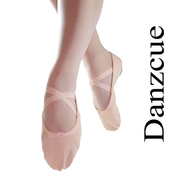Women's Pink Ballet Slippers - Picture 1 of 8